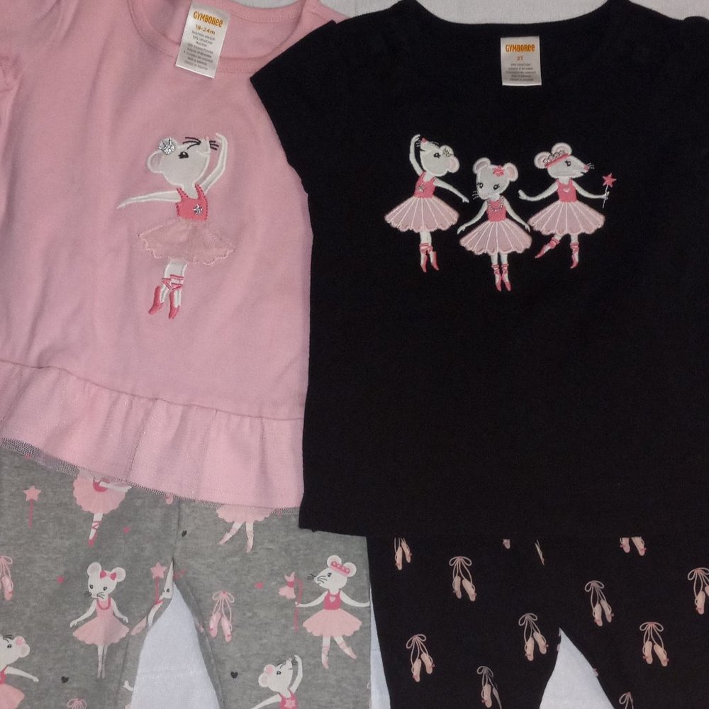 Gymboree Angelina Ballerina Outfits